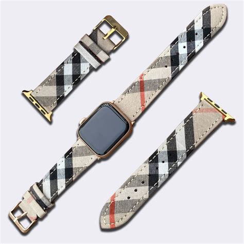 burberry apple watch bands|burberry apple watch band 44mm.